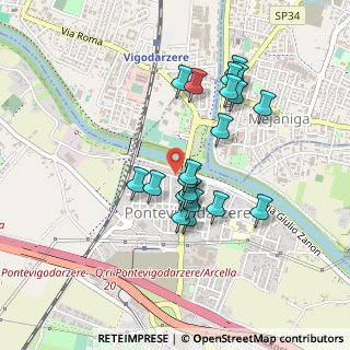 Mappa Via A. Vittoria, 35133 Padova PD, Italia (0.396)