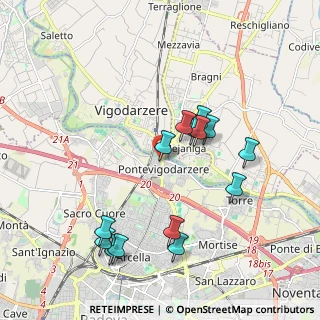 Mappa Via A. Vittoria, 35133 Padova PD, Italia (1.91286)