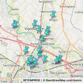 Mappa Via A. Vittoria, 35133 Padova PD, Italia (2.13632)