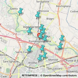 Mappa Via A. Vittoria, 35133 Padova PD, Italia (1.71231)