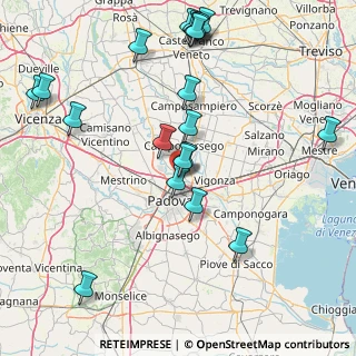 Mappa Via A. Vittoria, 35133 Padova PD, Italia (18.8845)