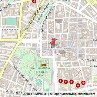 Mappa Via Fratelli Rosselli, 28, 28100 Novara, Novara (Piemonte)