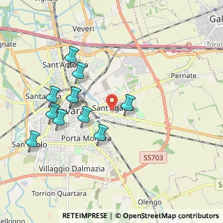 Mappa Via Vittime Strage di Bologna, 28100 Novara NO, Italia (1.93636)