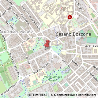 Mappa Via Cristoforo Colombo, 4, 20090 Cesano Boscone, Milano (Lombardia)
