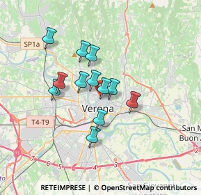 Mappa Via Sole, 37121 Verona VR, Italia (2.5875)