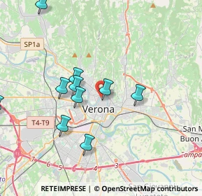 Mappa Via Sole, 37121 Verona VR, Italia (5.02538)