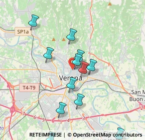 Mappa Via Sole, 37121 Verona VR, Italia (4.55143)