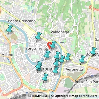 Mappa Via Sole, 37121 Verona VR, Italia (1.04071)