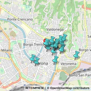 Mappa Via Sole, 37121 Verona VR, Italia (0.624)