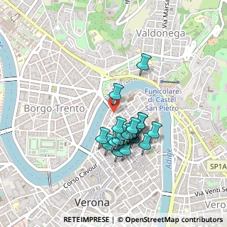 Mappa Via Sole, 37121 Verona VR, Italia (0.3505)
