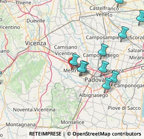 Mappa Viale dell'Artigianato, 35035 Mestrino PD, Italia (22.67067)