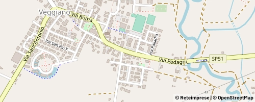 Mappa Veggiano