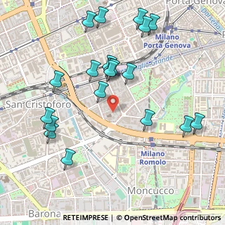 Mappa Via Eugenio Villoresi, 20146 Milano MI, Italia (0.563)