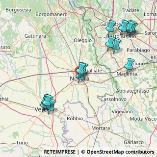 Mappa Largo Costituente, 28100 Novara NO, Italia (19.07941)