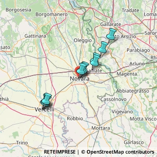 Mappa Largo Costituente, 28100 Novara NO, Italia (12.04091)