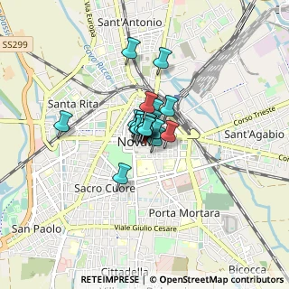 Mappa Piazza Cesare Battisti, 28100 Novara NO, Italia (0.3525)