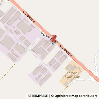 Mappa Via Grazia Deledda, 21, 25018 Montichiari, Brescia (Lombardia)