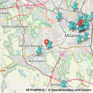 Mappa Via Paolo Segneri, 20147 Milano MI, Italia (6.37611)