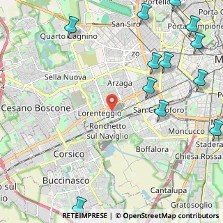 Mappa Via Paolo Segneri, 20147 Milano MI, Italia (3.22667)