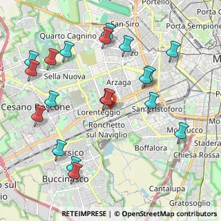 Mappa Via Paolo Segneri, 20147 Milano MI, Italia (2.36737)
