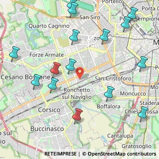 Mappa Via Paolo Segneri, 20147 Milano MI, Italia (2.694)
