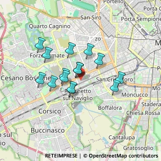 Mappa Via Paolo Segneri, 20147 Milano MI, Italia (1.33813)