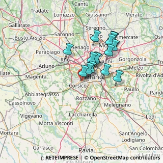 Mappa Via Paolo Segneri, 20147 Milano MI, Italia (11.325)