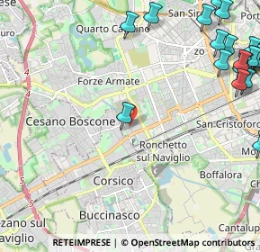 Mappa Via Anna Maria Mozzoni, 20152 Milano MI, Italia (3.379)