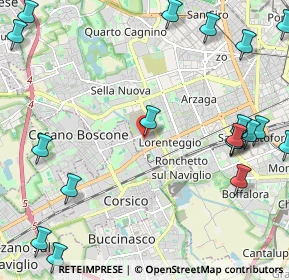 Mappa Via Anna Maria Mozzoni, 20152 Milano MI, Italia (3.15)