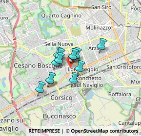 Mappa Via Anna Maria Mozzoni, 20152 Milano MI, Italia (1.01462)