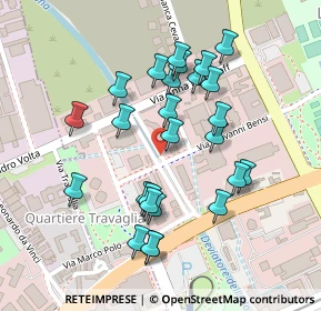 Mappa Via Anna Maria Mozzoni, 20152 Milano MI, Italia (0.21923)