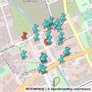 Mappa Via Anna Maria Mozzoni, 20152 Milano MI, Italia (0.21923)