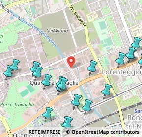 Mappa Via Anna Maria Mozzoni, 20152 Milano MI, Italia (0.656)