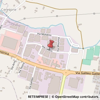 Mappa Via Levico, 4, 35035 Mestrino, Padova (Veneto)