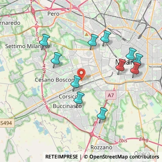 Mappa Via Remo la Valle, 20147 Milano MI, Italia (4.17727)