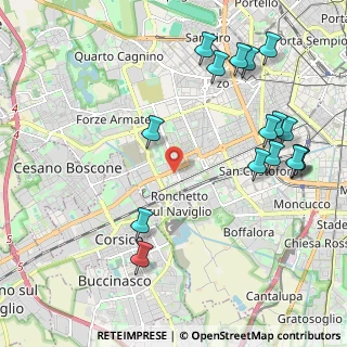 Mappa Via Remo la Valle, 20147 Milano MI, Italia (2.5175)