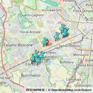 Mappa Via Remo la Valle, 20147 Milano MI, Italia (1.58818)