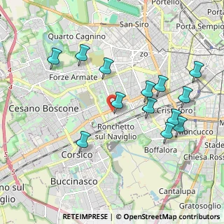 Mappa Via Remo la Valle, 20147 Milano MI, Italia (2.00769)