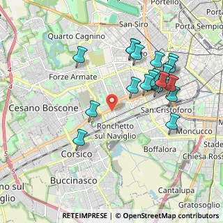 Mappa Via Remo la Valle, 20147 Milano MI, Italia (1.939)