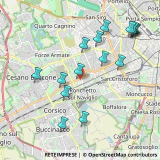 Mappa Via Remo la Valle, 20147 Milano MI, Italia (2.37563)