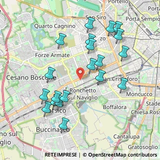 Mappa Via Remo la Valle, 20147 Milano MI, Italia (2.0715)