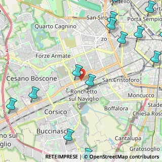 Mappa Via Remo la Valle, 20147 Milano MI, Italia (3.29857)