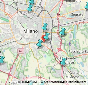 Mappa Via Enrico Gonzales, 20139 Milano MI, Italia (5.58)