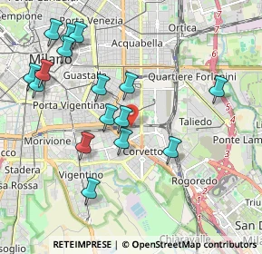 Mappa Via Enrico Gonzales, 20139 Milano MI, Italia (2.1225)
