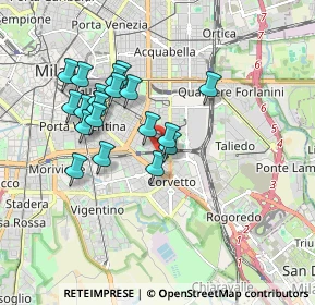 Mappa Via Enrico Gonzales, 20139 Milano MI, Italia (1.60105)