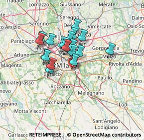 Mappa Via Enrico Gonzales, 20139 Milano MI, Italia (10.2895)