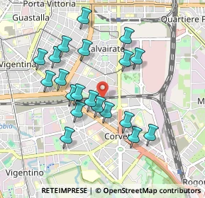 Mappa Via Enrico Gonzales, 20139 Milano MI, Italia (0.881)