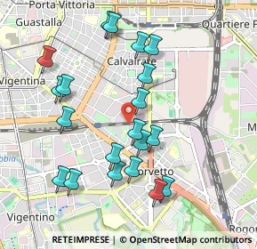 Mappa Via Enrico Gonzales, 20139 Milano MI, Italia (0.9825)