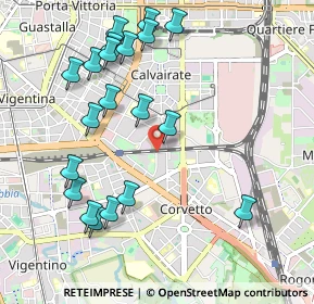 Mappa Via Enrico Gonzales, 20139 Milano MI, Italia (1.116)
