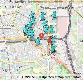 Mappa Via Enrico Gonzales, 20139 Milano MI, Italia (0.686)